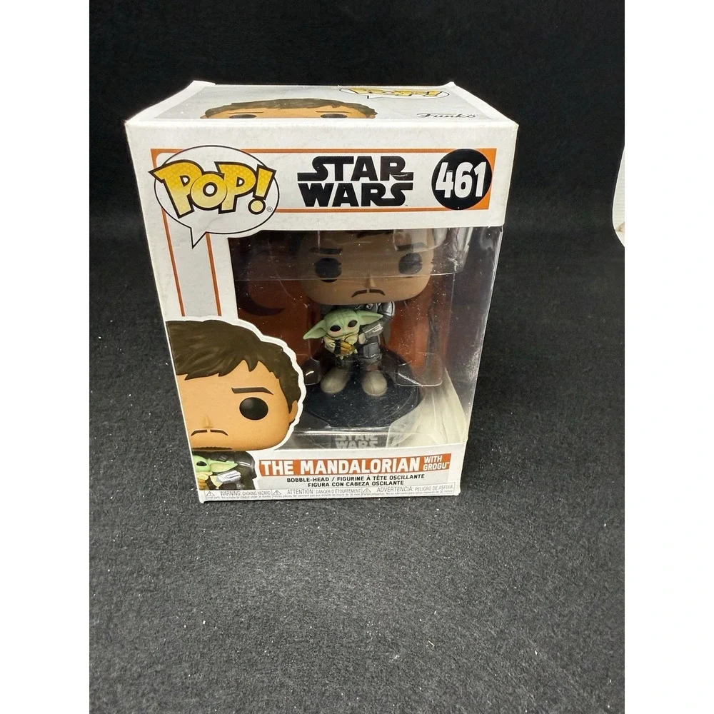 Star Wars Funko Pop Lot Merrin Cad Bane Krrsantan Reva Fennec Mandalorian Lot 10